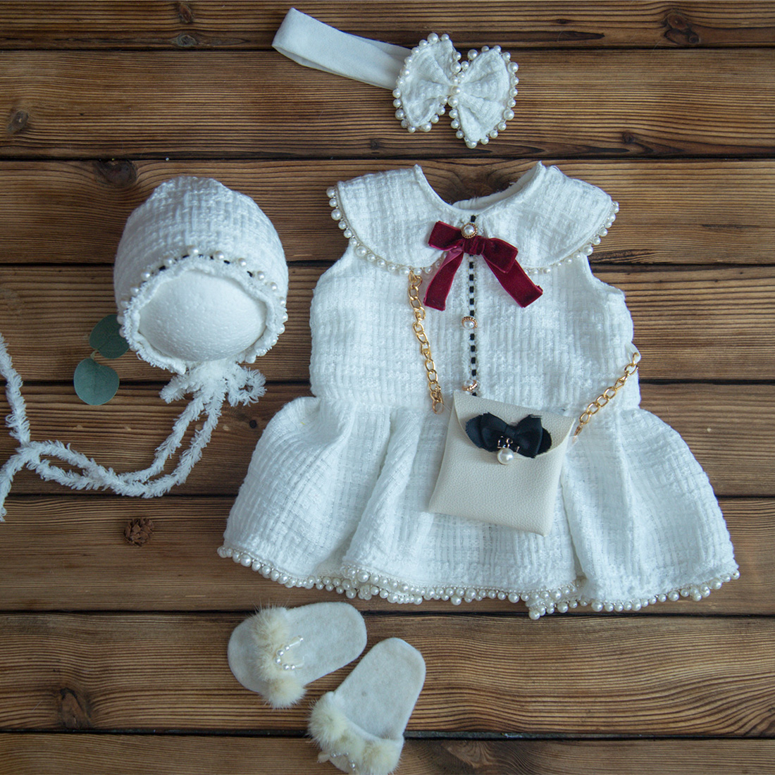 Baby Clothing Kit - Newborn Sewing Girl Dress Soft Stretch