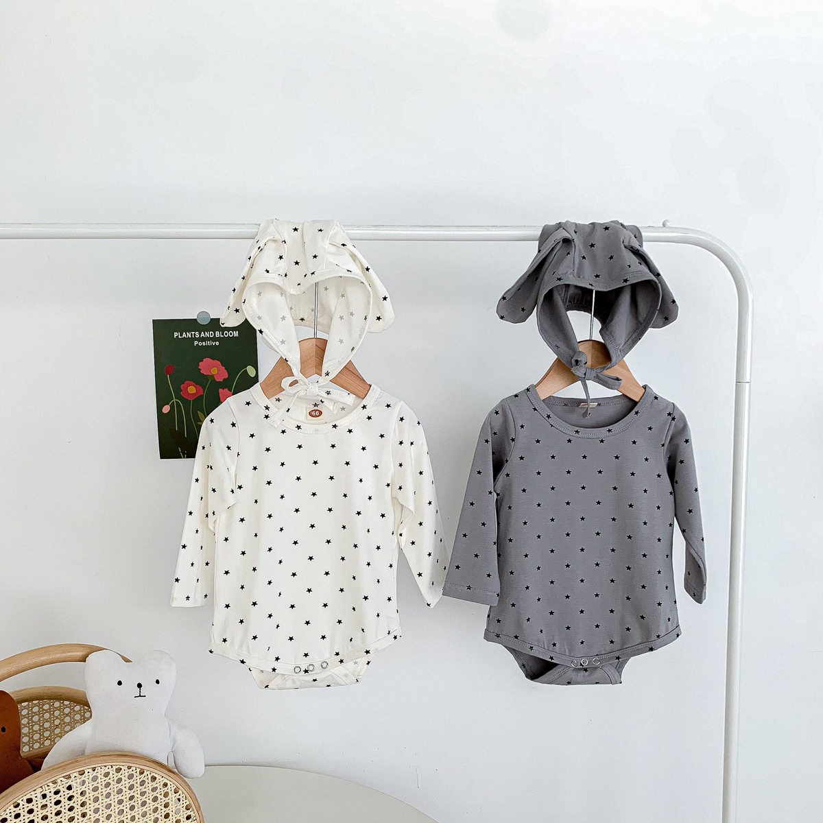 Baby Clothing Gender Neutral - Baby Newborn Boys Girls Star Print