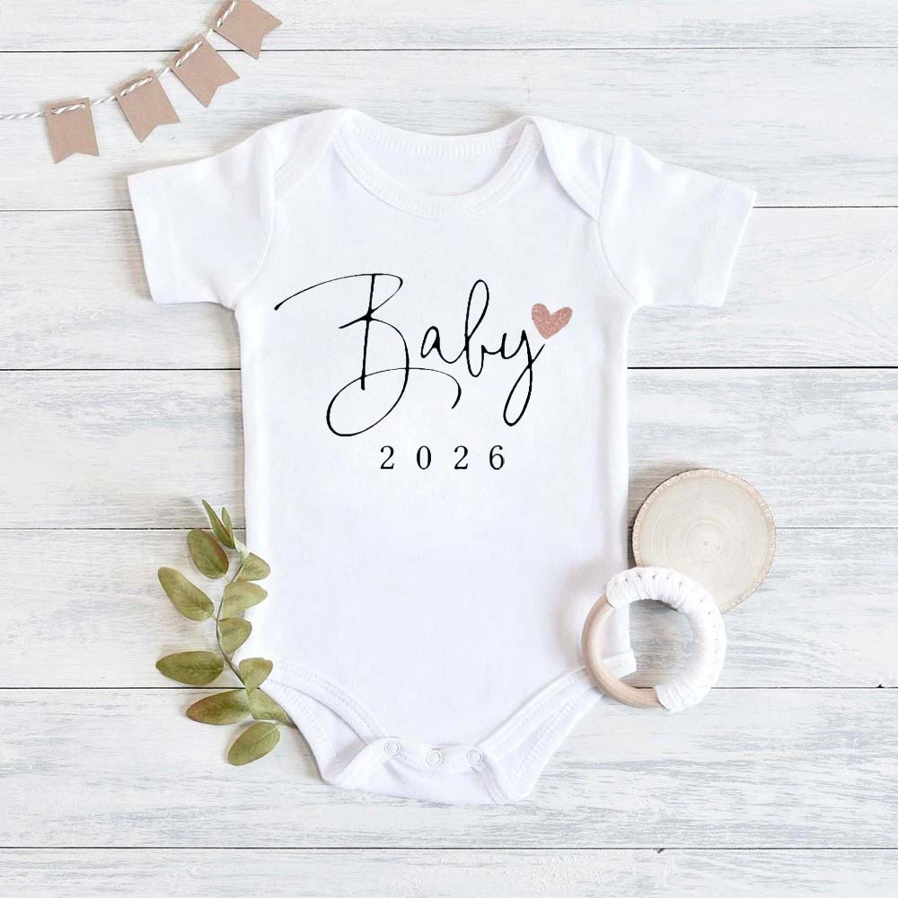 Baby Clothing Gender Neutral - Baby Coming Soon 2026 Announcement Newborn