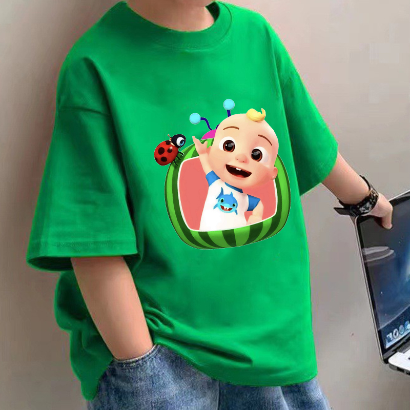 Baby Clothing Deals - Cocomelons Baby T-Shirts Anime Cotton Short
