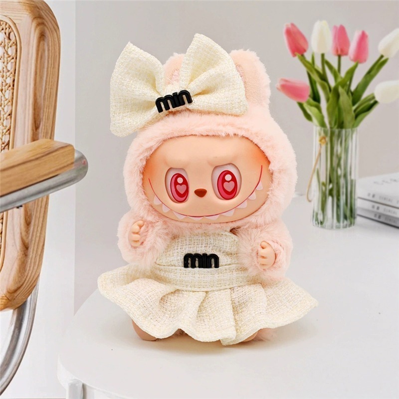 15 17cm For Labubu Doll Korean - Baby Clothing Kit reseña y precio