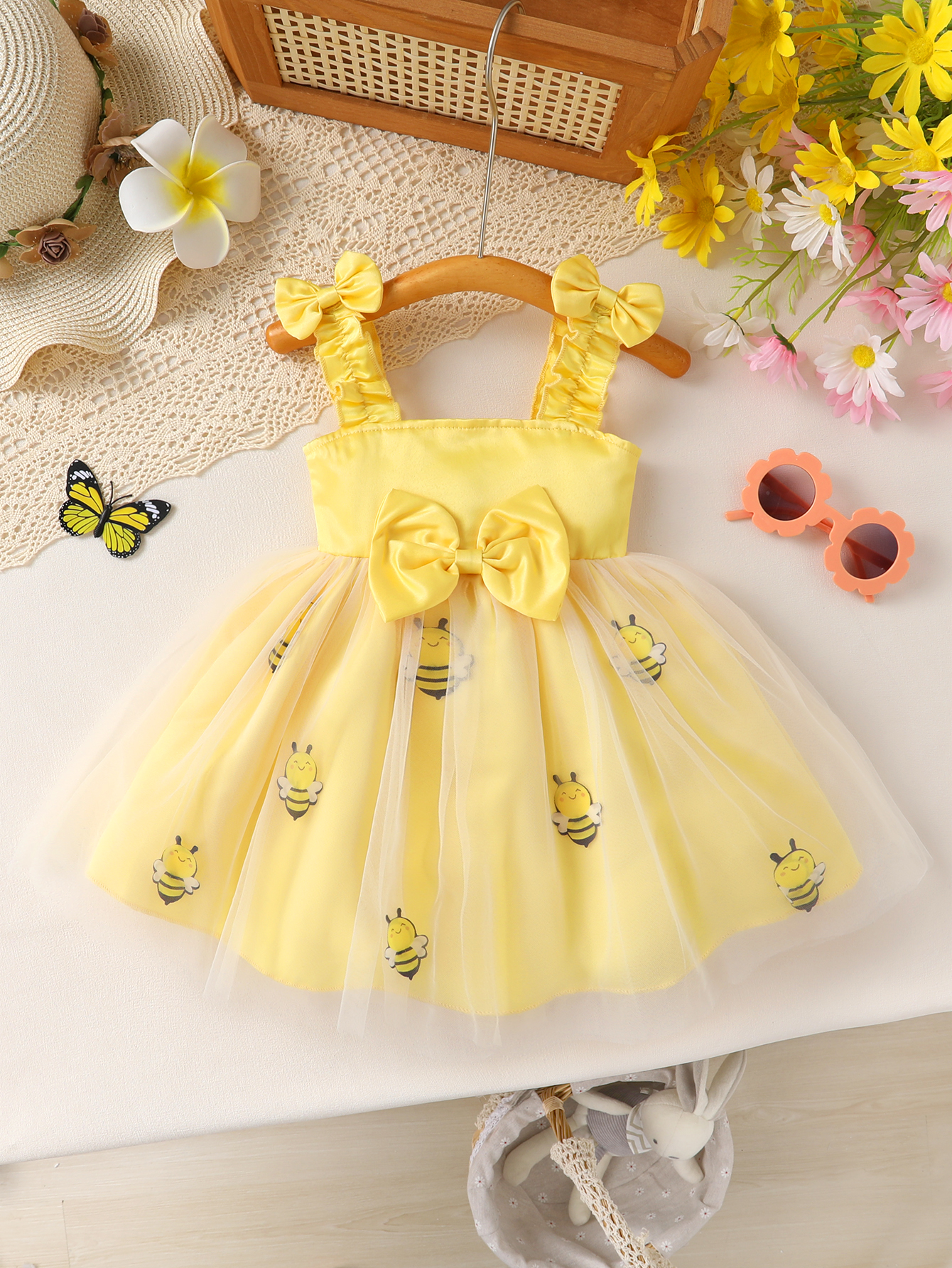 Sweet Baby Girls Summer Yellow - Baby Clothing Yellow reseña y precio