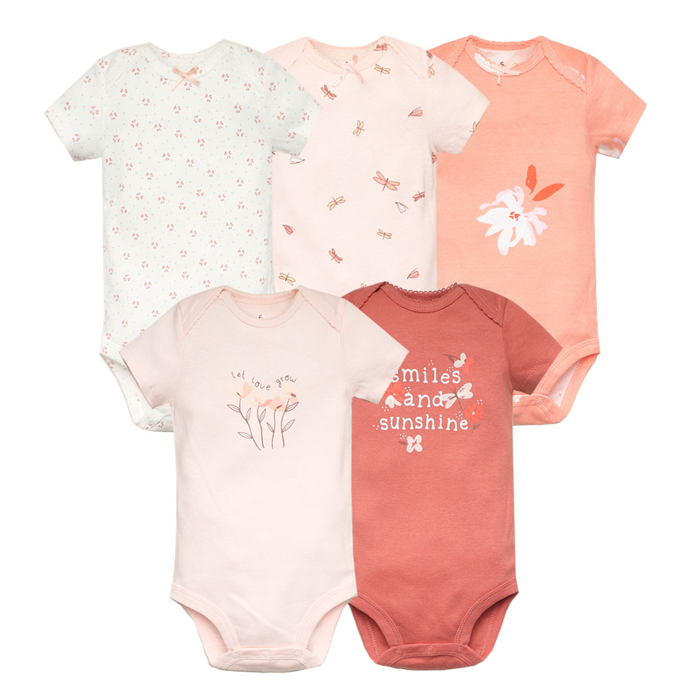 5pcs/lot Baby Bodysuit Fashion - Baby Clothing Gender Neutral reseña y precio