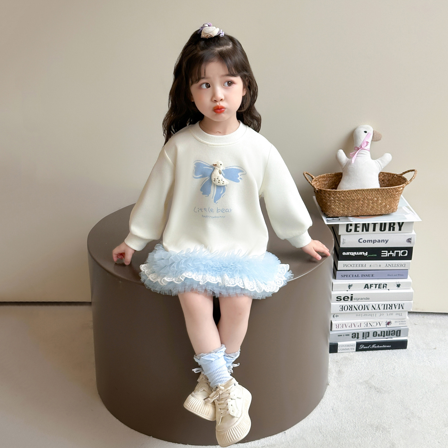 Girls Skirt 2025 Spring and Au - Baby Clothing Yarn reseña y precio