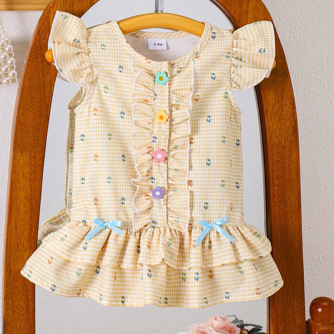 Girls Skirt 2025 Spring Summer - Baby Clothing Yellow reseña y precio