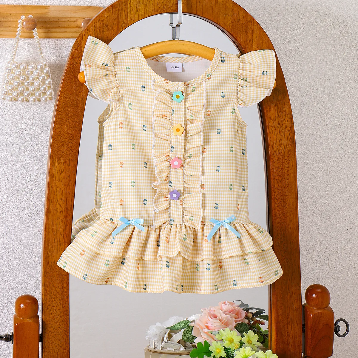 Girls Skirt 2025 Spring Summer - Baby Clothing Yellow reseña y precio