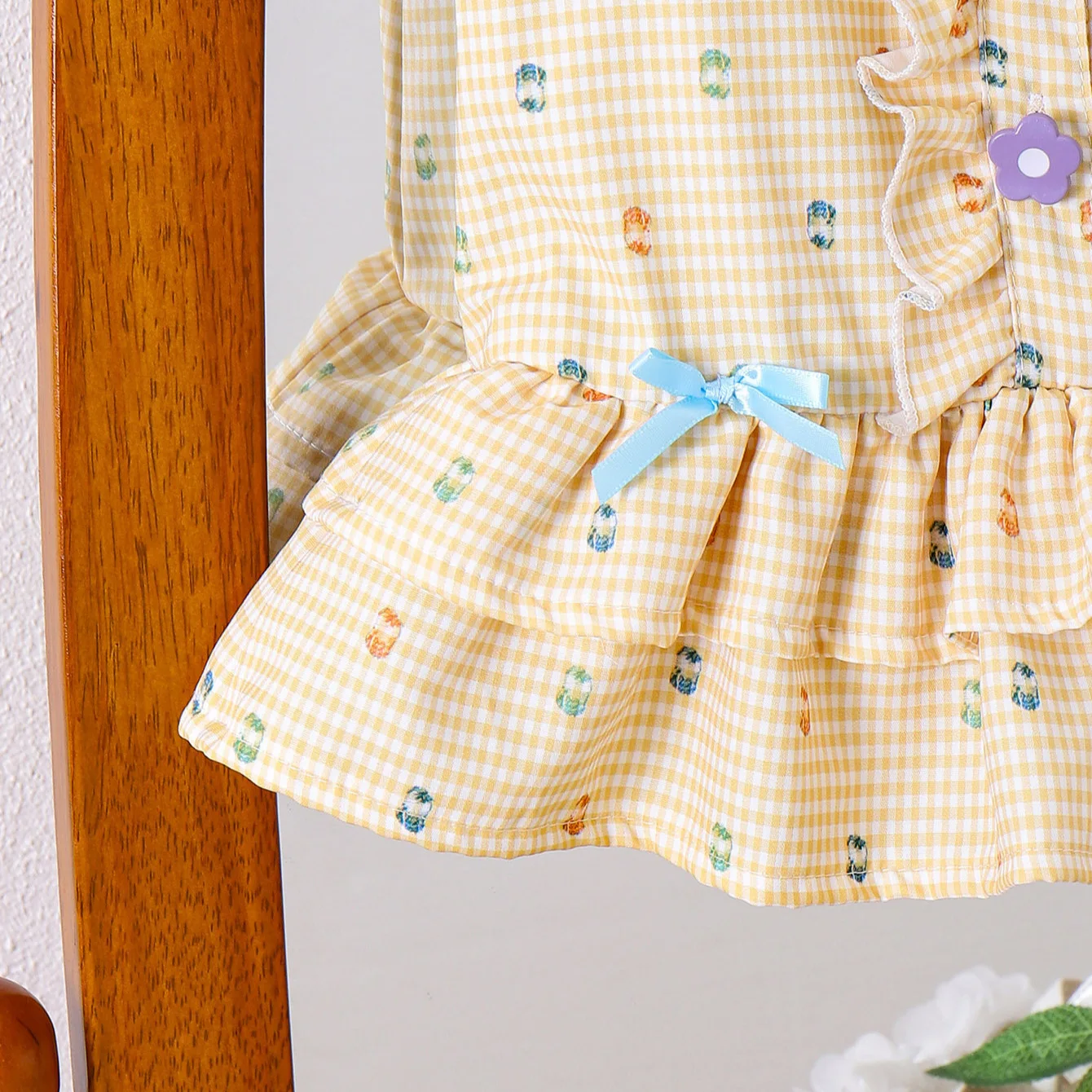 Girls Skirt 2025 Spring Summer - Baby Clothing Yellow reseña y precio