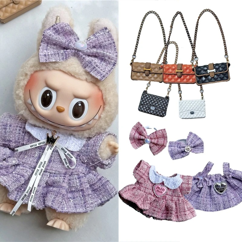 15 17cm For Labubu Doll Adorab - Baby Clothing Kit reseña y precio
