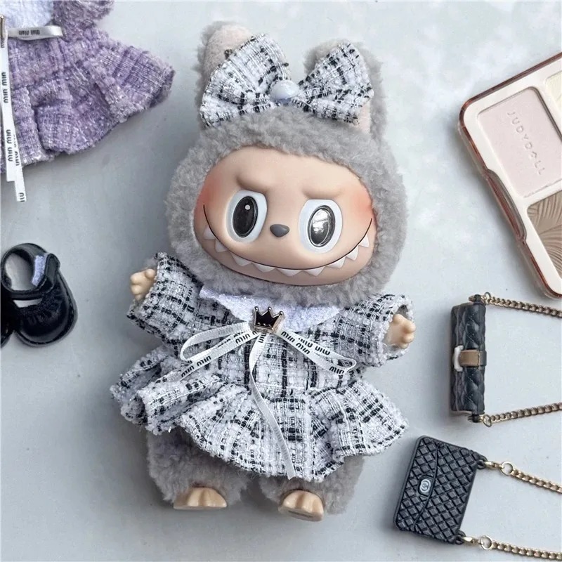 15 17cm For Labubu Doll Adorab - Baby Clothing Kit reseña y precio