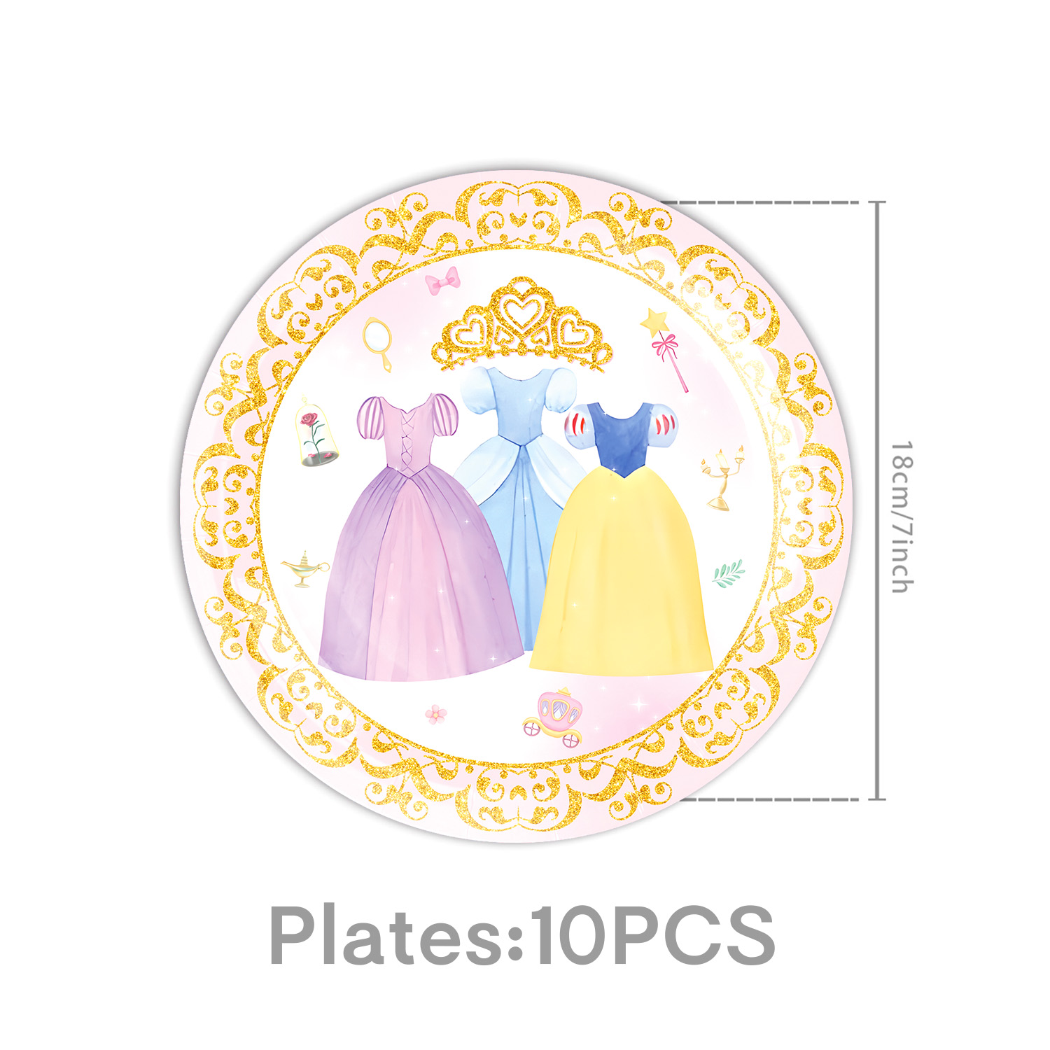 Princess Dress Girls Birthday  - Baby Clothing Easter reseña y precio