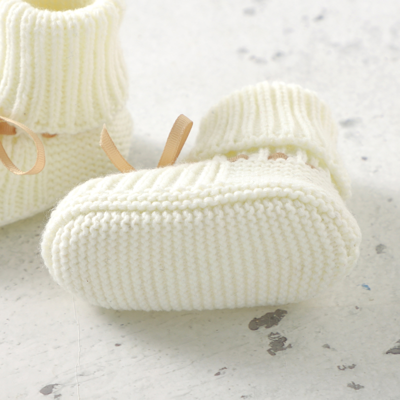 Newborn Baby Shoes Gloves Set  - Baby Clothing Yarn reseña y precio