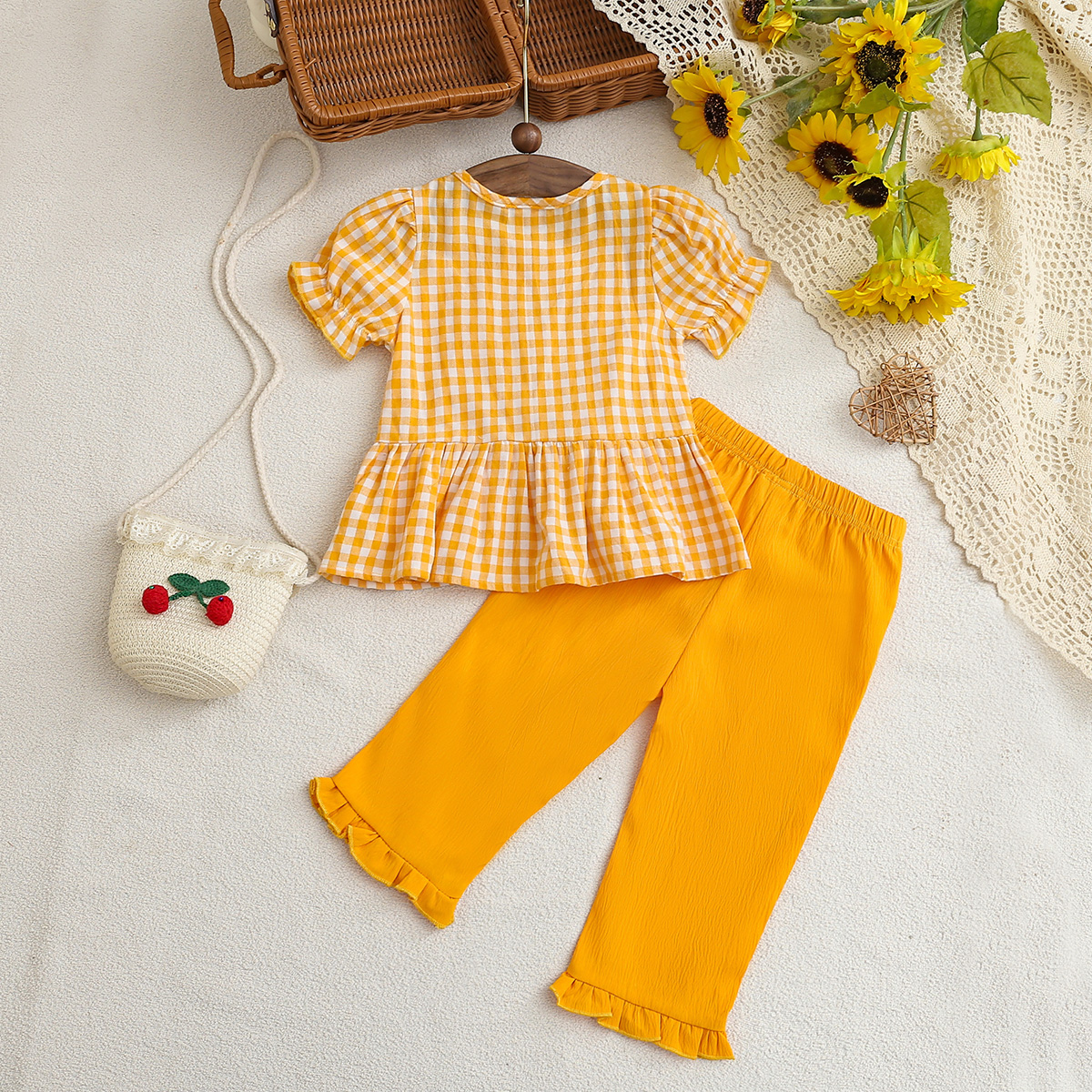 Summer Newborn Girl Yellow Pla - Baby Clothing Yellow reseña y precio
