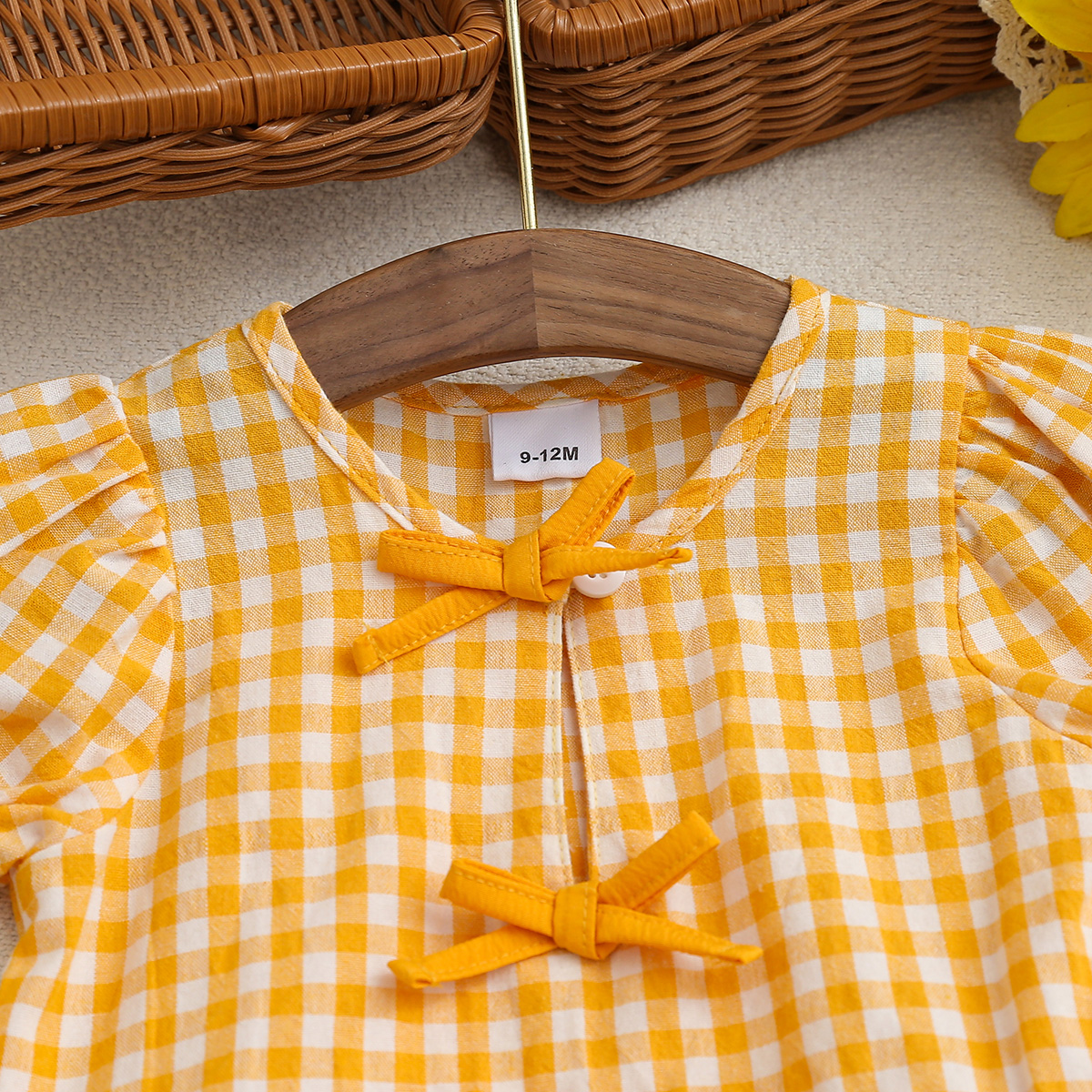 Summer Newborn Girl Yellow Pla - Baby Clothing Yellow reseña y precio