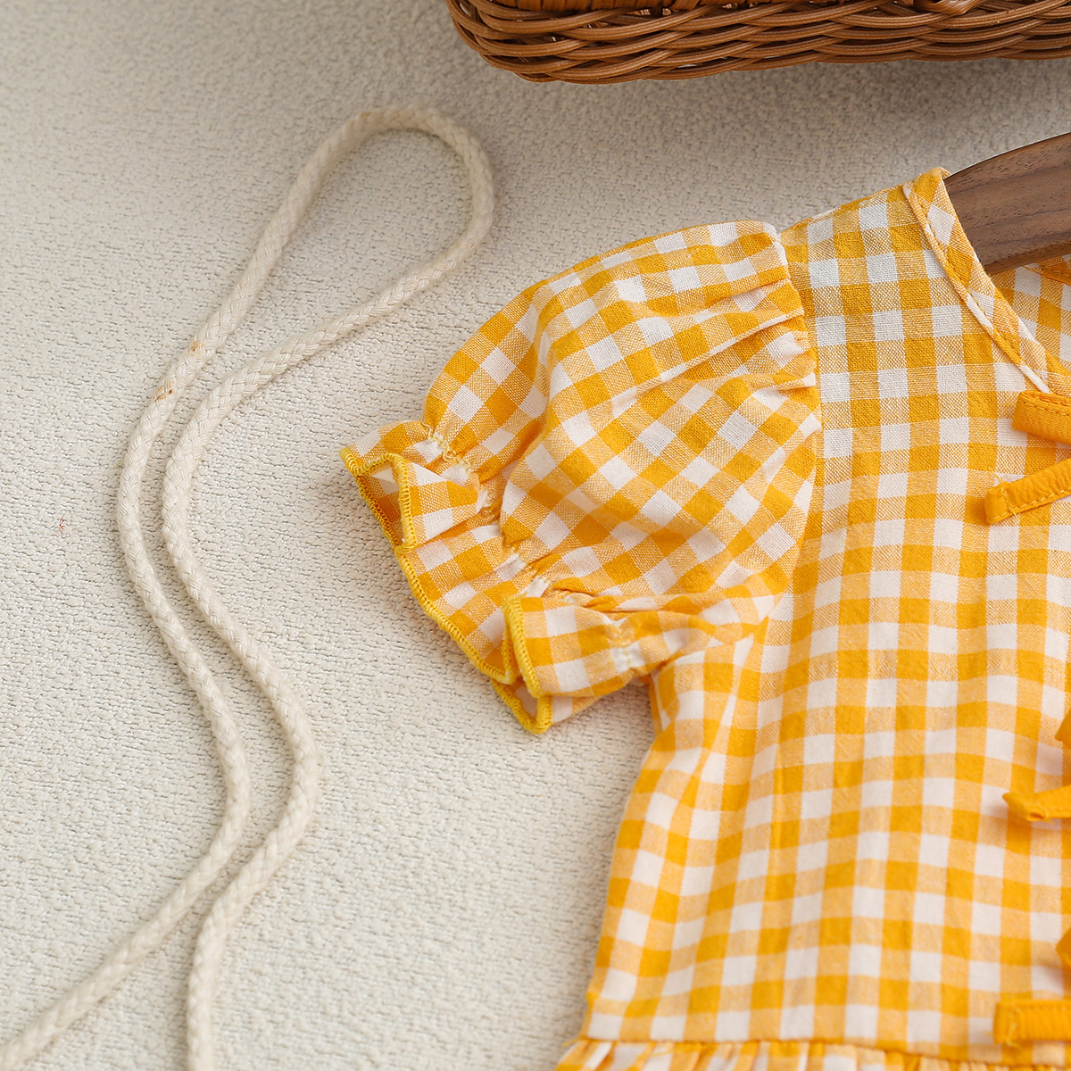 Summer Newborn Girl Yellow Pla - Baby Clothing Yellow reseña y precio