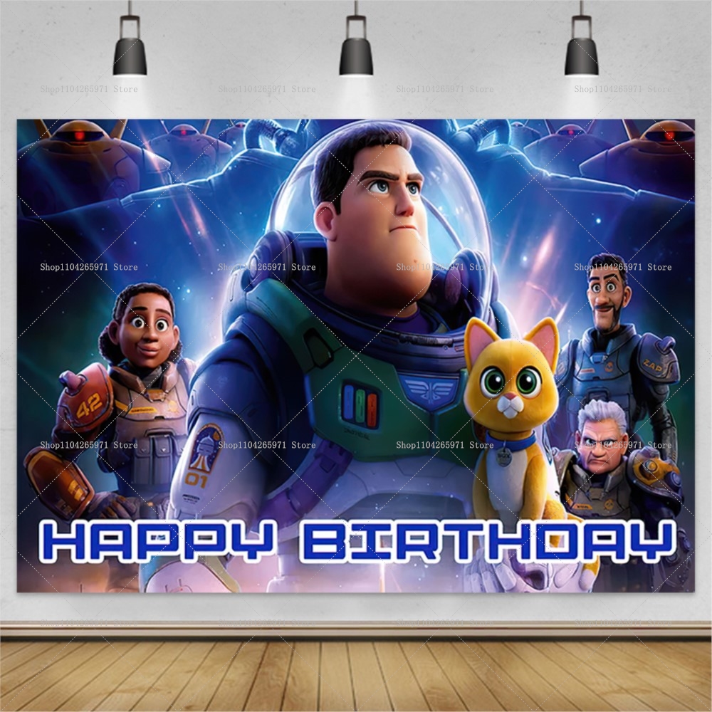Buzz Lightyear Space Backdrop  - Baby Clothing Easter reseña y precio