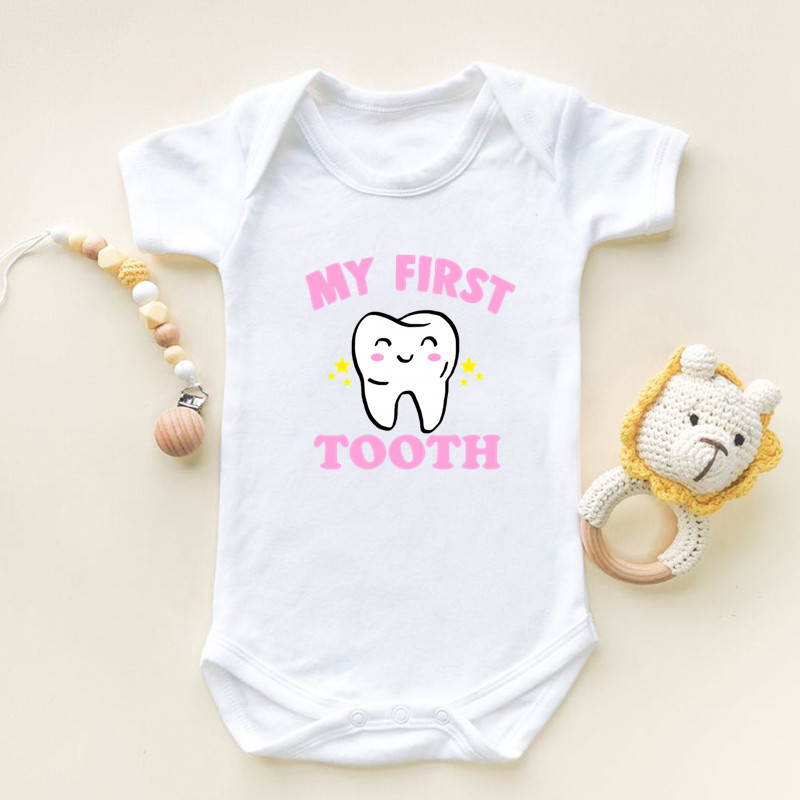I Got My First Tooth Print Sho - Baby Clothing Gender Neutral reseña y precio
