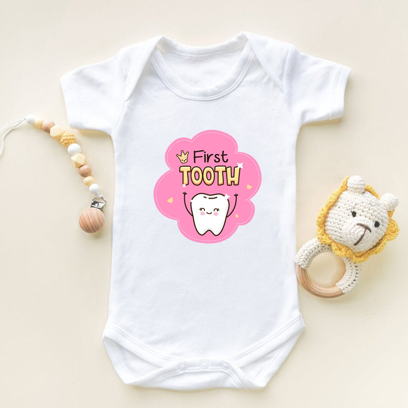 I Got My First Tooth Print Sho - Baby Clothing Gender Neutral reseña y precio