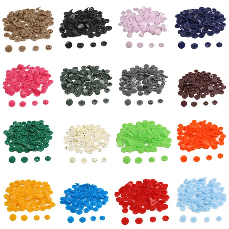T5 Plastic Snap Buttons Resin  - Baby Clothing Used reseña y precio