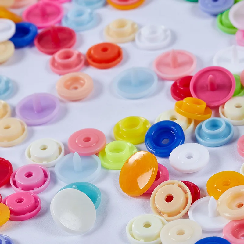 T5 Plastic Snap Buttons Resin  - Baby Clothing Used reseña y precio