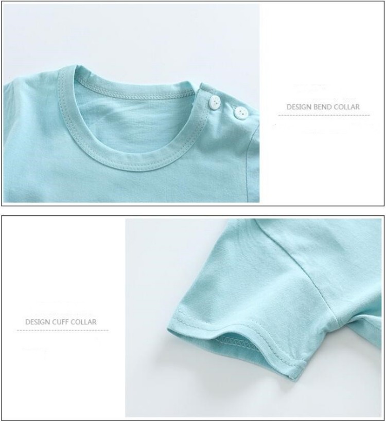 Cotton Tees+Shorts 2-piece Tra - Baby Clothing Kit reseña y precio