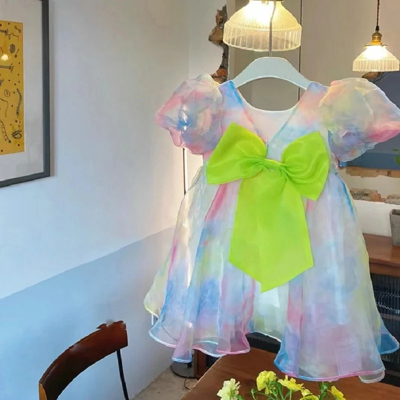 Summer Girls Dress Children'S  - Baby Clothing Yellow reseña y precio