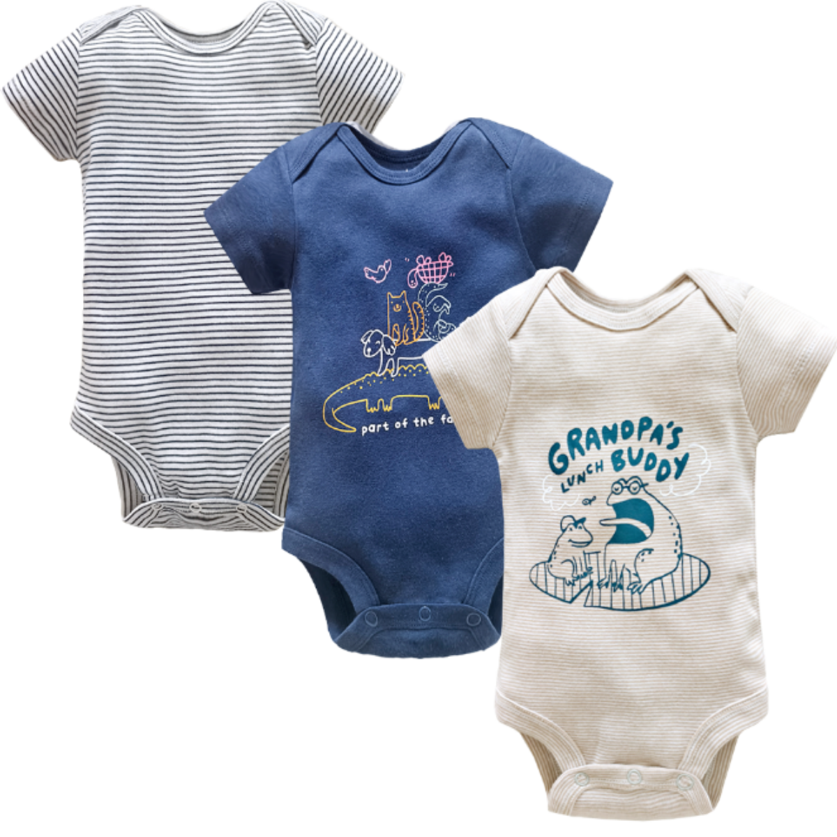 3pcs/Lot Baby Bodysuit New Fas - Baby Clothing Gender Neutral reseña y precio