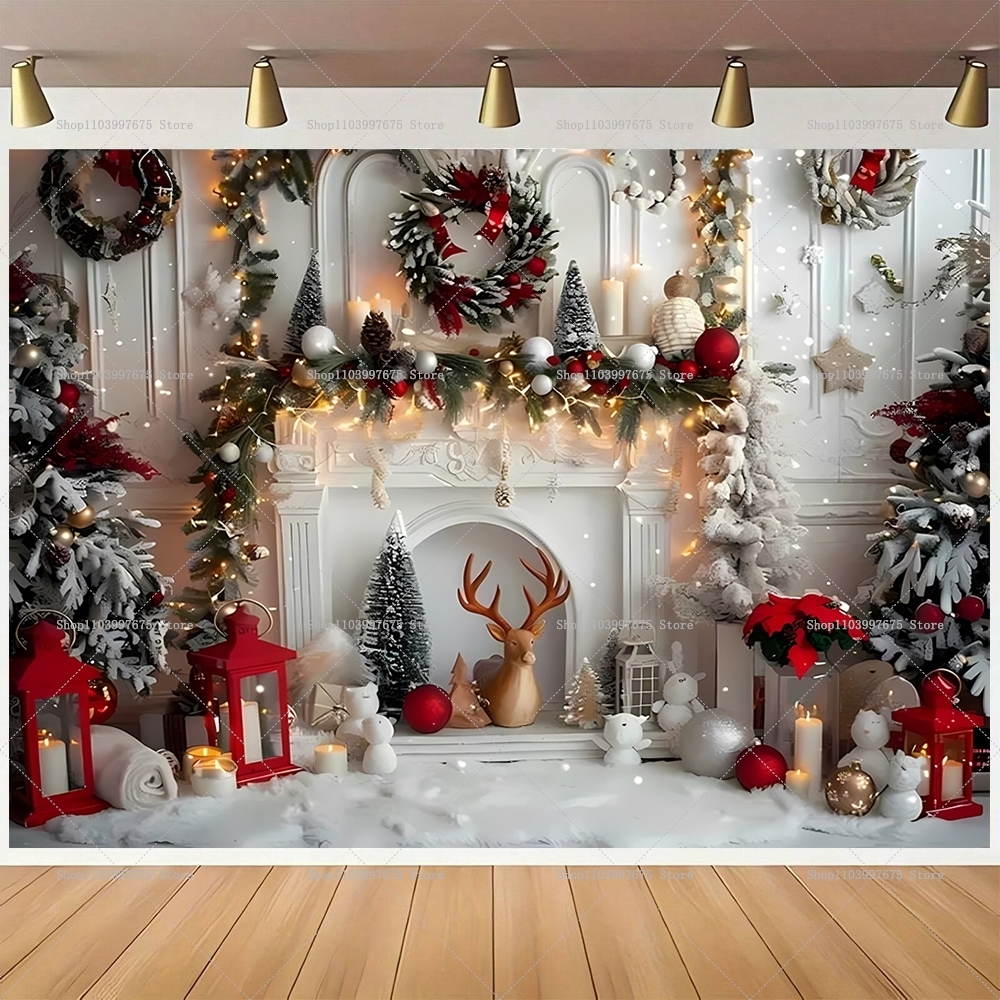 Merry Christmas Backdrops Wond - Baby Clothing Easter reseña y precio
