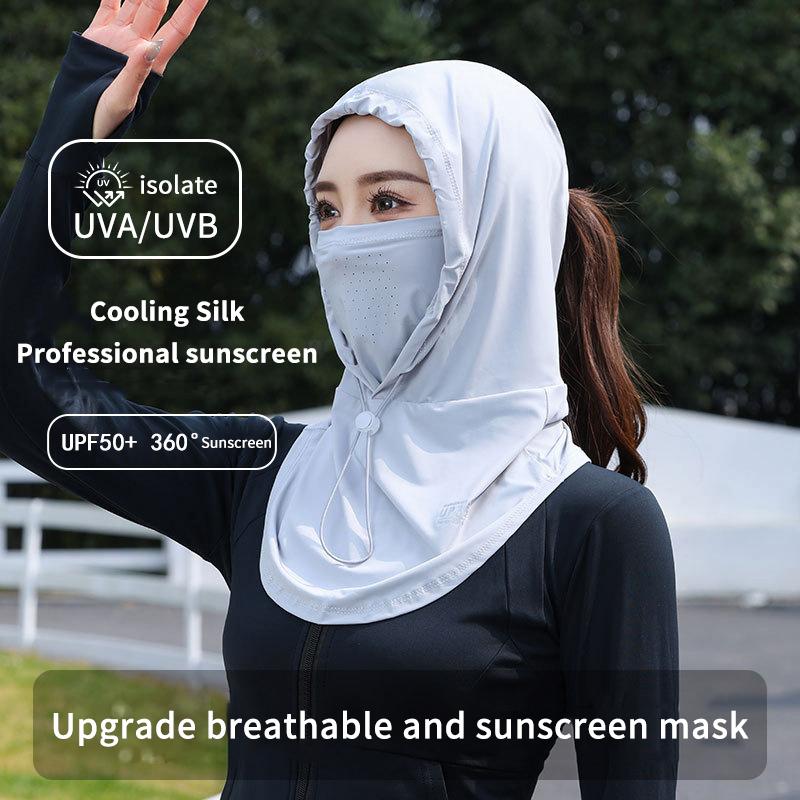 Ice Silk Sun Hat Women UV Prot - Sun Hat Wide Brim reseña y precio