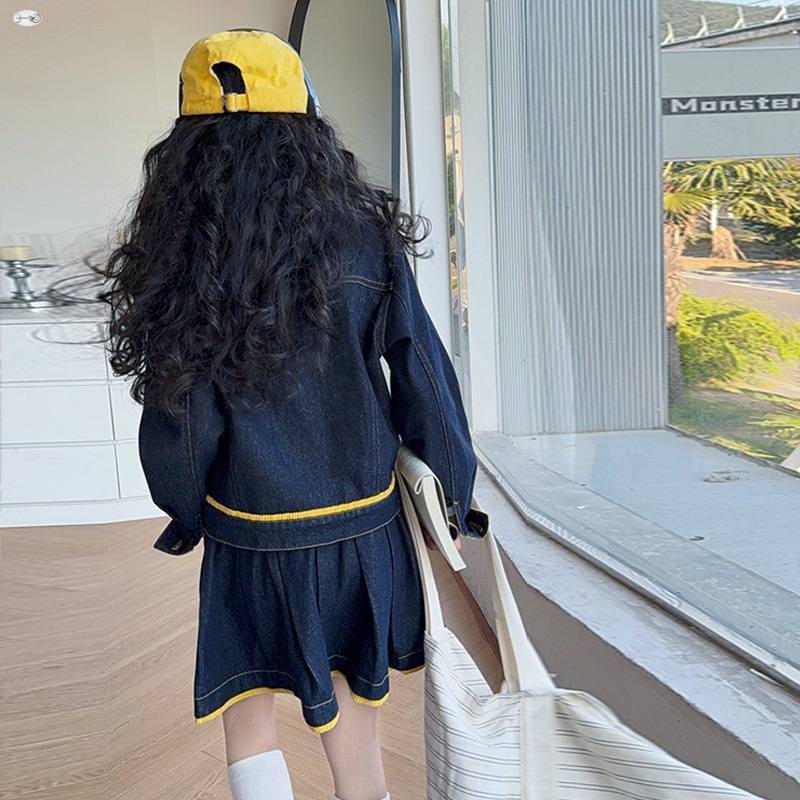 Teen Girls Trendy Yellow Lapel - Baby Clothing Yellow reseña y precio