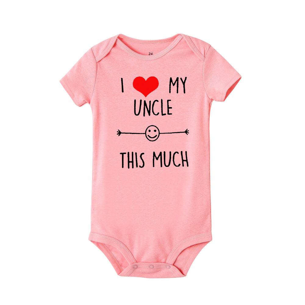 I Love My Uncle This Much Newb - Baby Clothing Gender Neutral reseña y precio