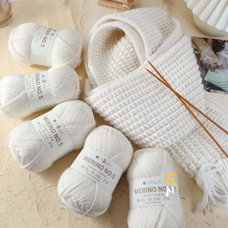 Thick Wool Yarn Hand Knitting  - Baby Clothing Yarn reseña y precio