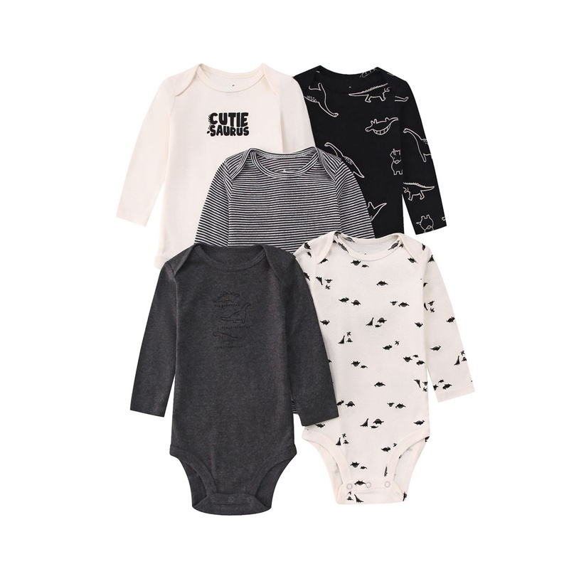 Newborn Baby Bodysuit Cotton 5 - Baby Clothing Gender Neutral reseña y precio