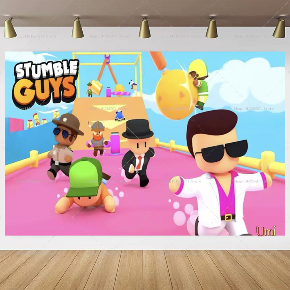Stumble Guys Theme Birthday Pa - Baby Clothing Easter reseña y precio