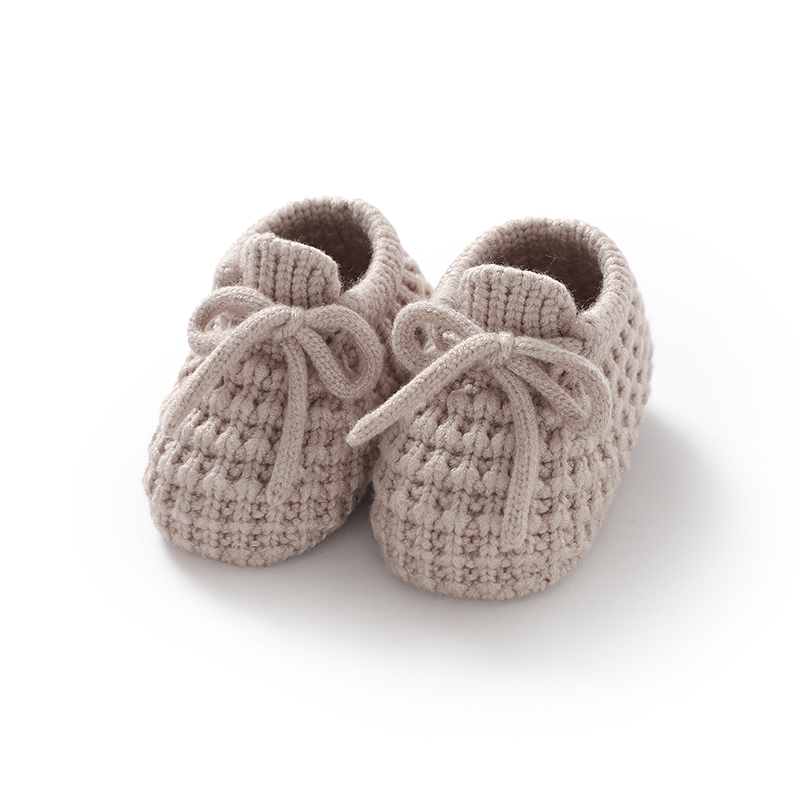 Newborn Baby Shoes Knit Infant - Baby Clothing Yarn reseña y precio