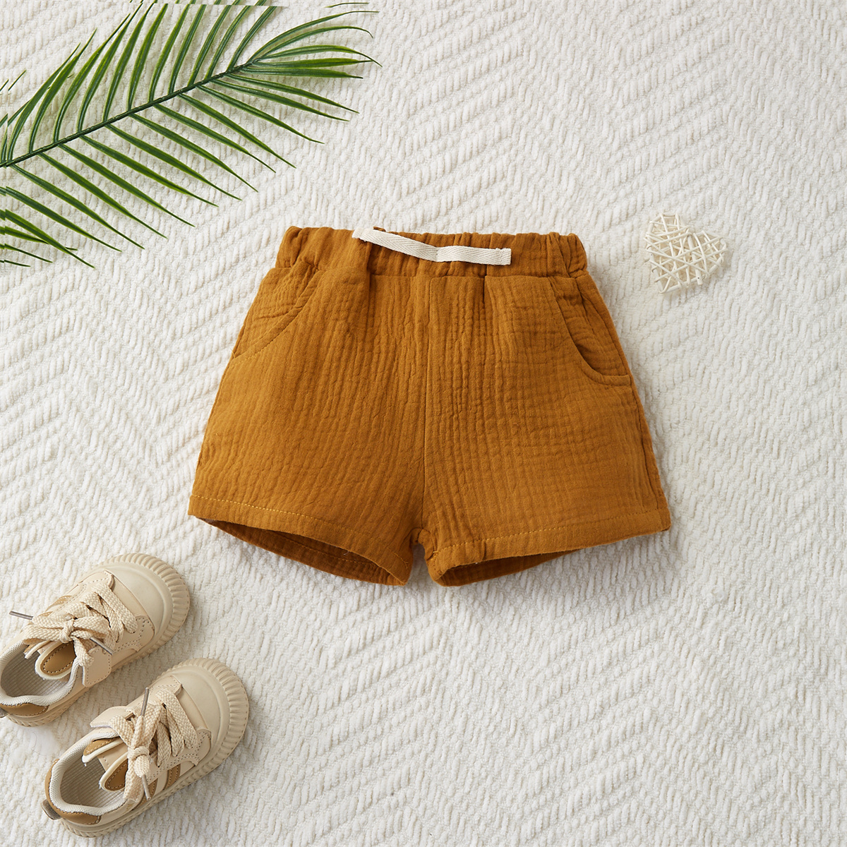 2PCS Cotton Yarn Shorts for Ba - Baby Clothing Yarn reseña y precio