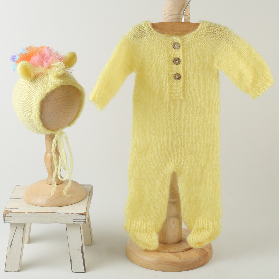 Yellow Knitted Baby Clothing S - Baby Clothing Yellow reseña y precio