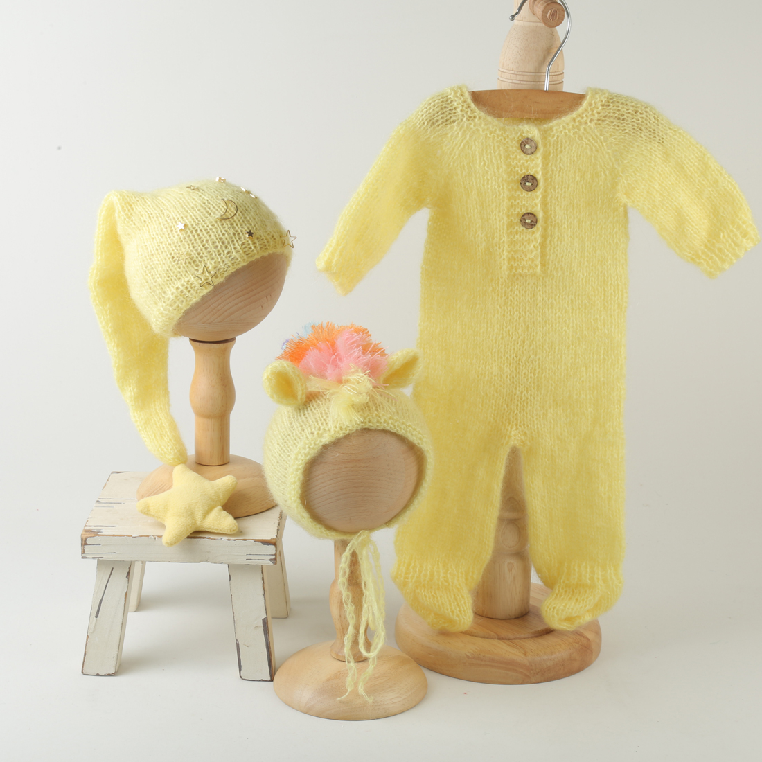 Yellow Knitted Baby Clothing S - Baby Clothing Yellow reseña y precio