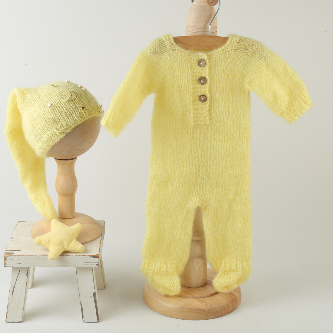 Yellow Knitted Baby Clothing S - Baby Clothing Yellow reseña y precio
