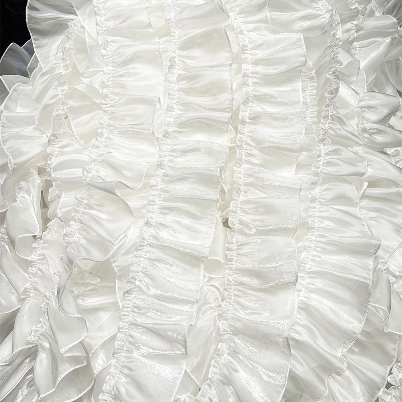 7cm wide pearlescent yarn plea - Baby Clothing Yarn reseña y precio