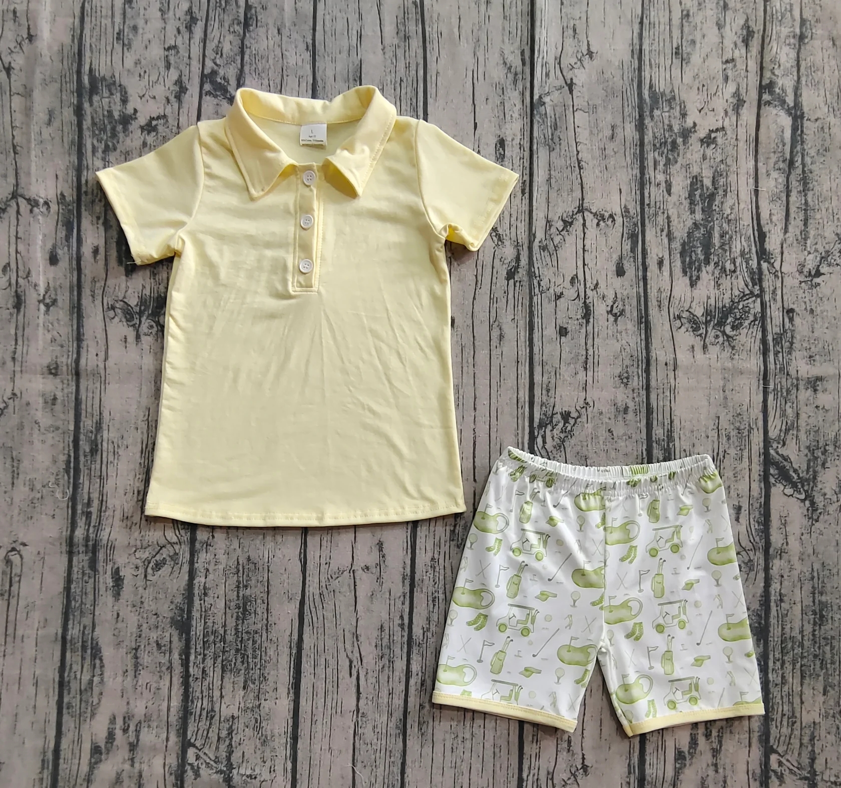 Wholesale Toddler Baby Boy Out - Baby Clothing Yellow reseña y precio