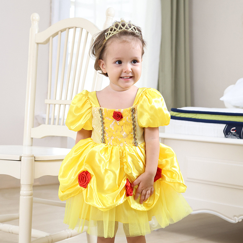 6M-3Y Baby Girl Princess Costu - Baby Clothing Yellow reseña y precio