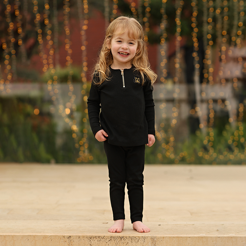 Summer black ribbed family mat - Baby Clothing Deals reseña y precio